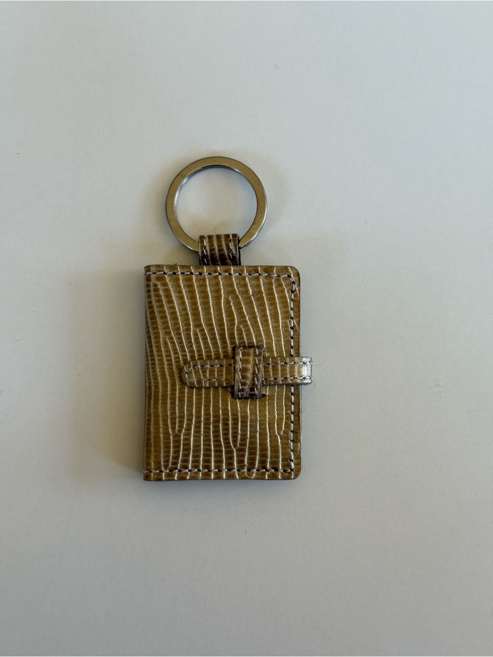 Gold Leather Keychain photobook